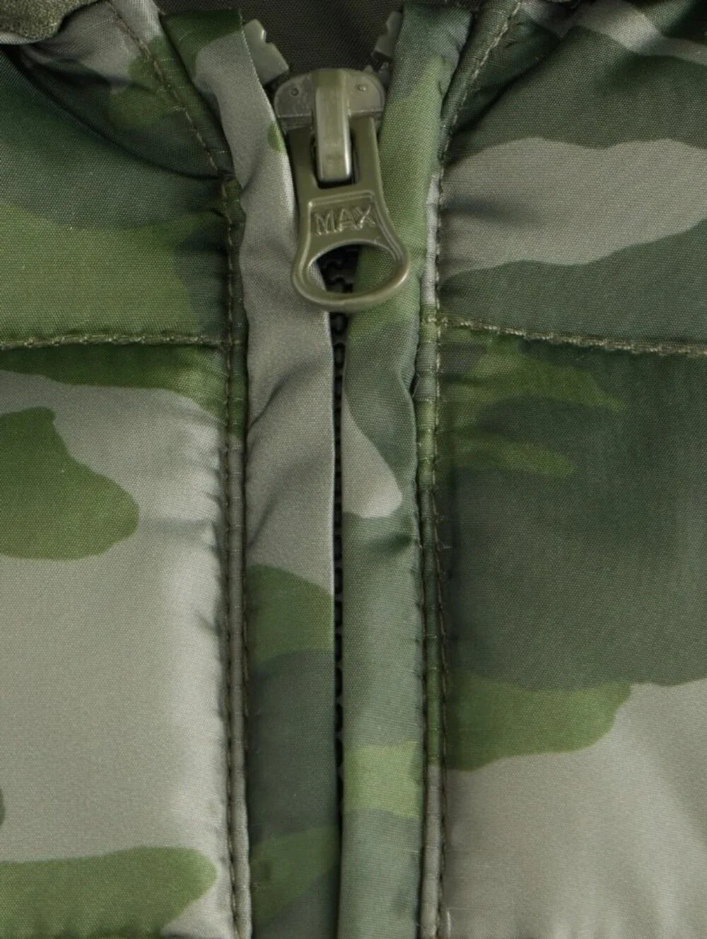 Epic Threads Boys Solid Packable Long-Sleeve Jacket, Green Camo NWT